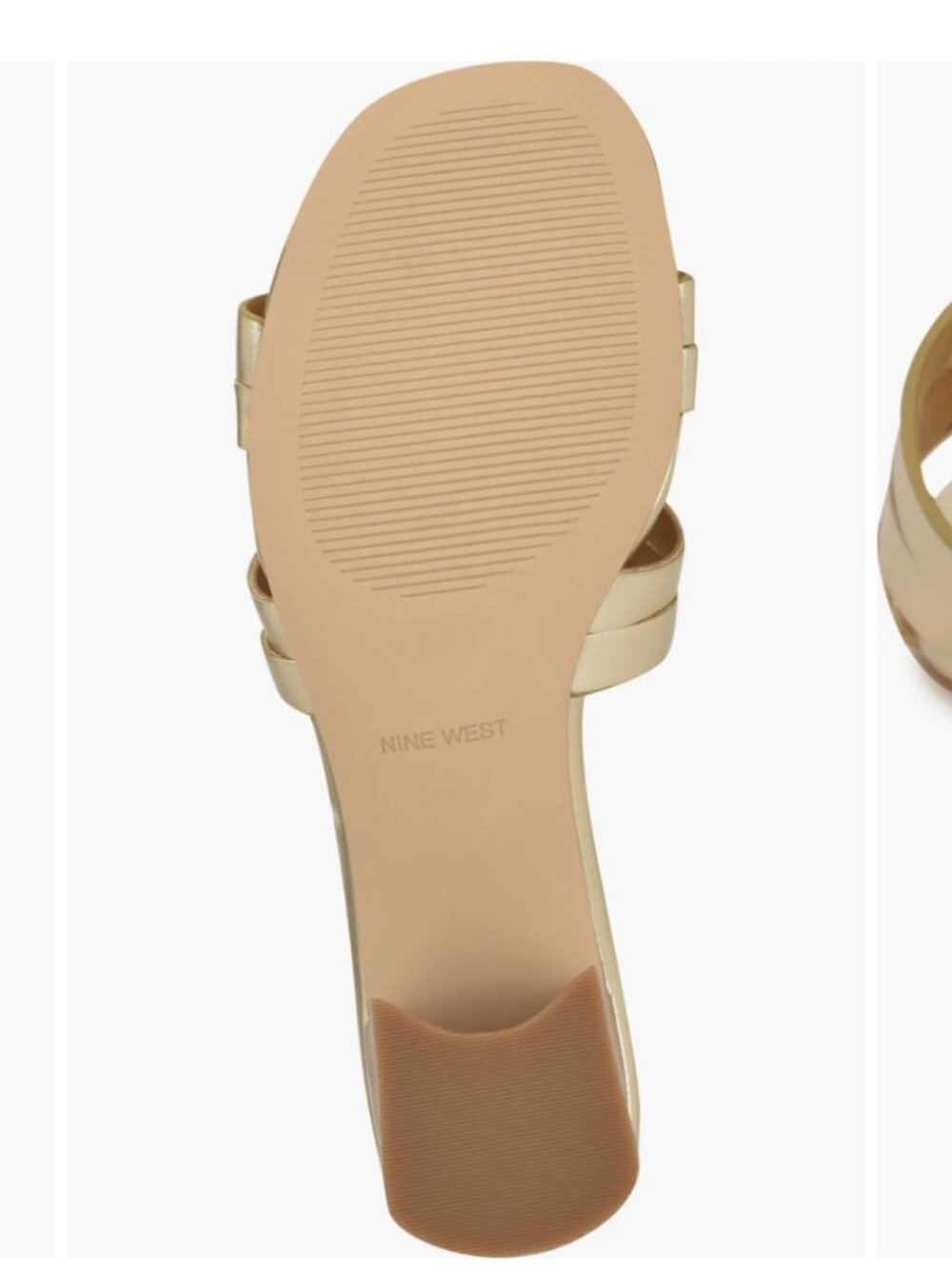 Nine West Gennie Slide Sandal Size: 6 W-O - Picture 4 of 8